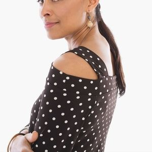 Chico's Cold Shoulder Top